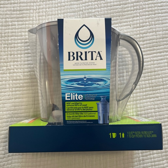 Brita Elite Water Pitcher & Filter - Picture 1 of 7